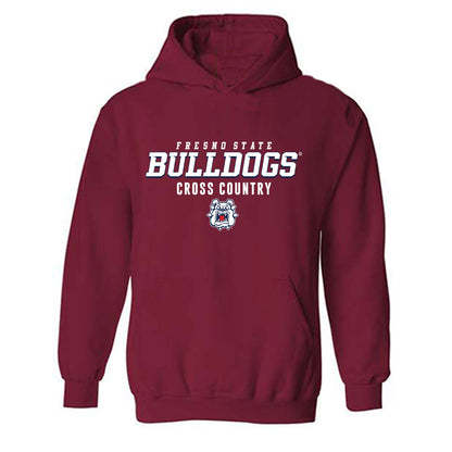Fresno State - NCAA Men's Cross Country : Elijah Williams - Hooded Sweatshirt