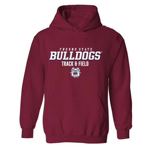 Fresno State - NCAA Women's Track & Field : Zoe-analia Goldsmith - Classic Shersey Hooded Sweatshirt-0