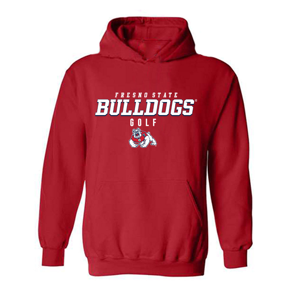 Fresno State - NCAA Men's Golf : Zackary Tarter - Classic Shersey Hooded Sweatshirt-0