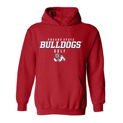 Fresno State - NCAA Men's Golf : Zackary Tarter - Classic Shersey Hooded Sweatshirt-0