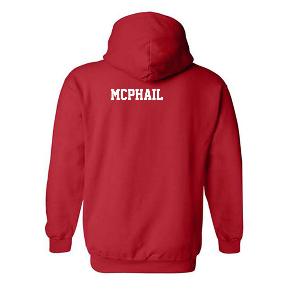 Fresno State - NCAA Women's Swimming & Diving : Presley McPhail - Classic Shersey Hooded Sweatshirt-1
