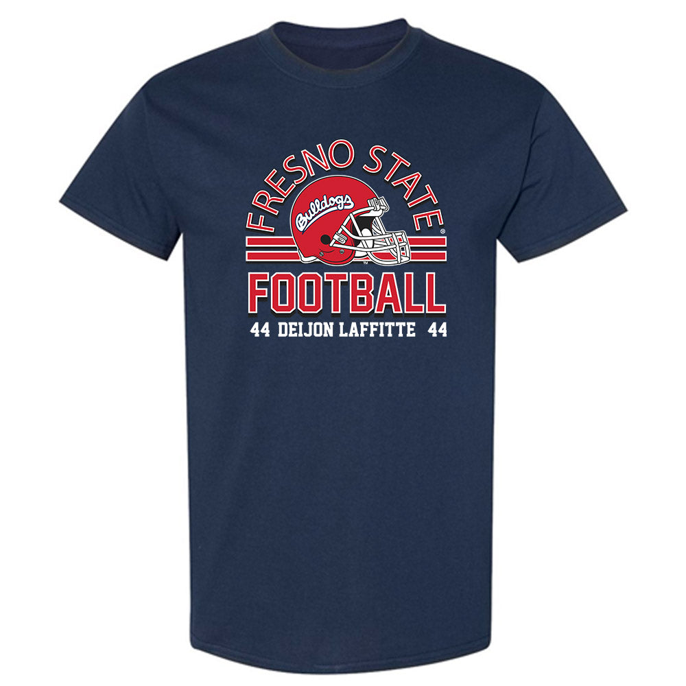 Fresno State - NCAA Football : Deijon Laffitte - Classic Fashion Shersey T-Shirt-0