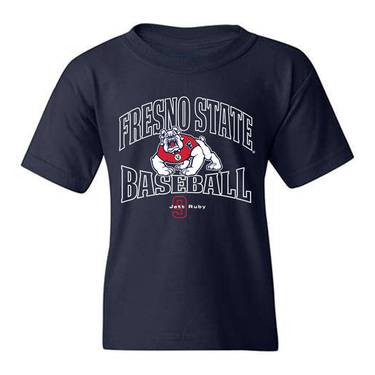 Fresno State - NCAA Baseball : Jett Ruby - Classic Fashion Shersey Youth T-Shirt-0