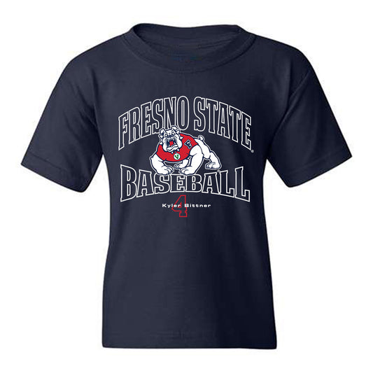 Fresno State - NCAA Baseball : Kyler Bittner - Classic Fashion Shersey Youth T-Shirt-0
