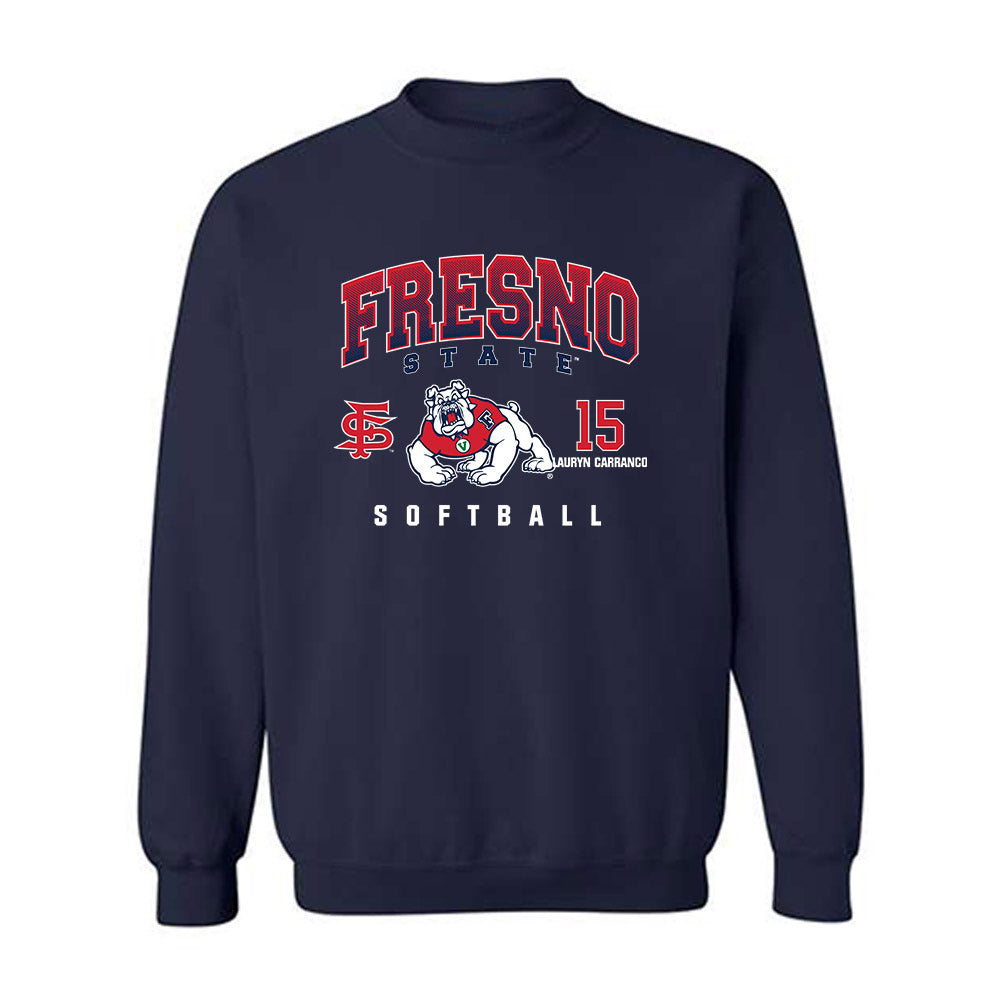 Fresno State - NCAA Softball : Lauryn Carranco - Classic Fashion Shersey Crewneck Sweatshirt-0