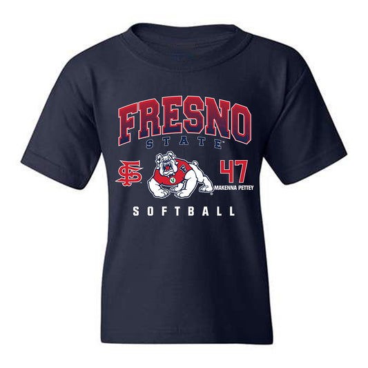 Fresno State - NCAA Softball : Makenna Pettey - Classic Fashion Shersey Youth T-Shirt-0