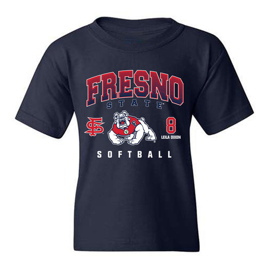 Fresno State - NCAA Softball : Leila Dixon - Classic Fashion Shersey Youth T-Shirt-0