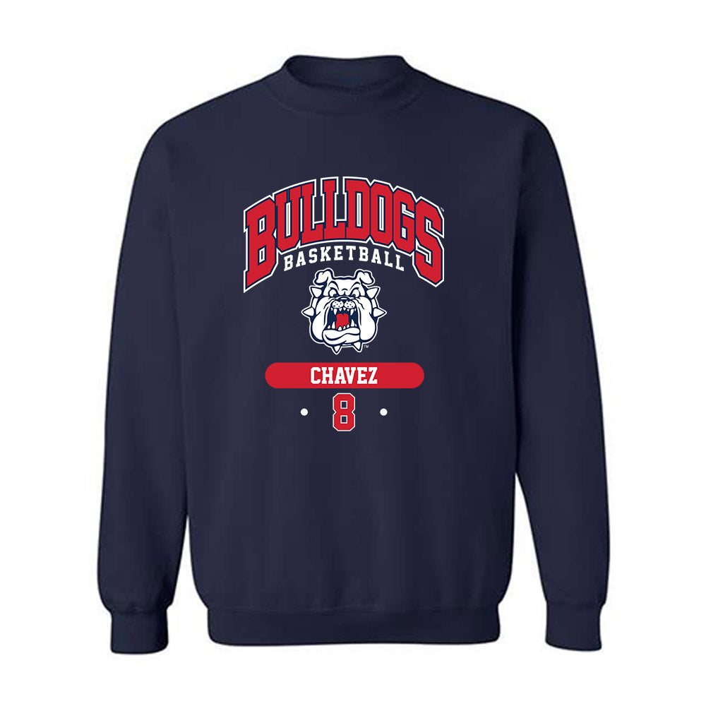 Fresno State - NCAA Women's Basketball : Morelia Chavez - Classic Fashion Shersey Crewneck Sweatshirt-0
