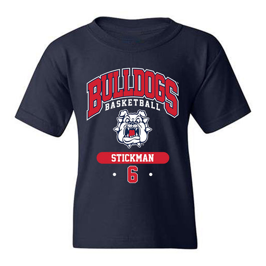 Fresno State - NCAA Men's Basketball : Dj Stickman - Classic Fashion Shersey Youth T-Shirt-0
