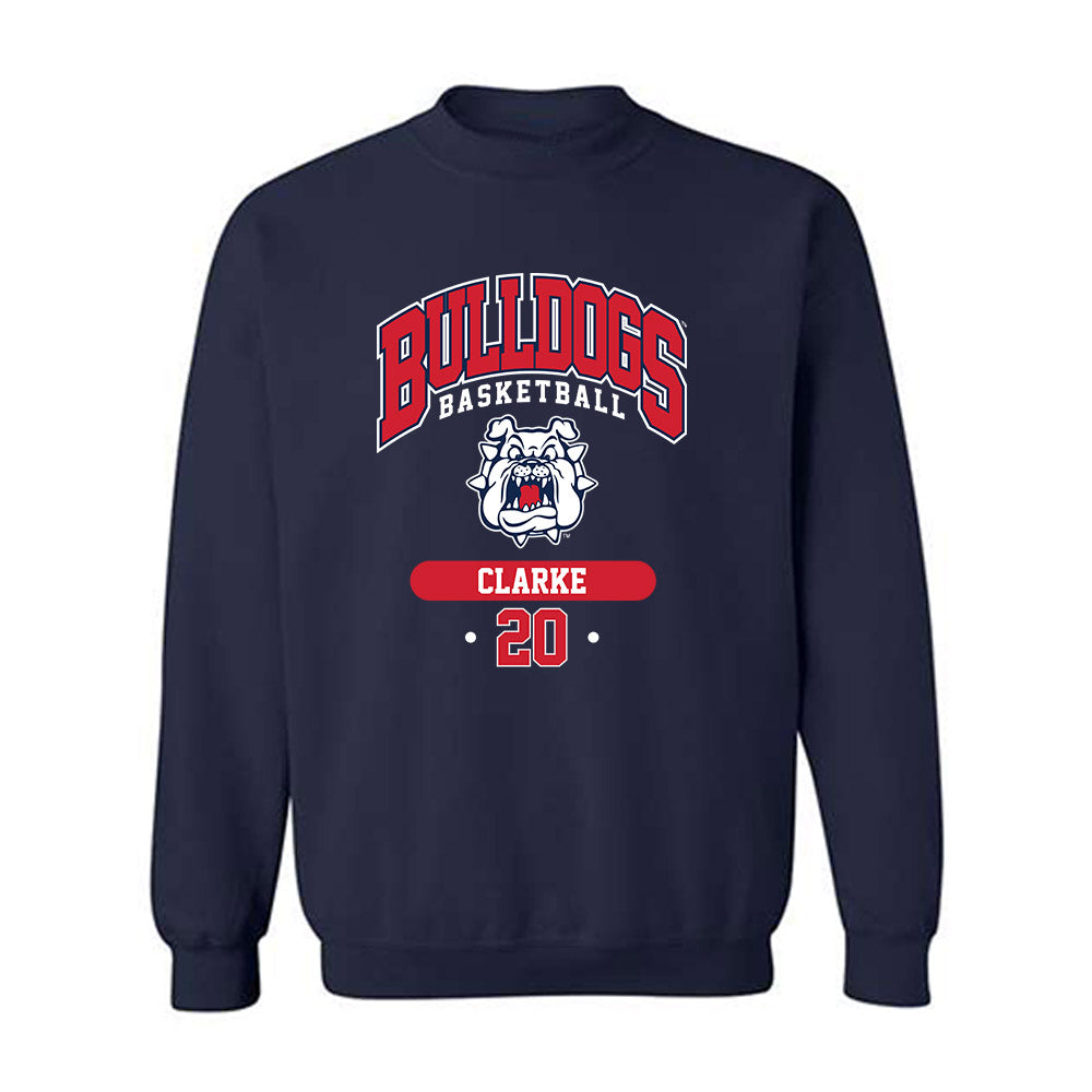 Fresno State - NCAA Women's Basketball : Indiya Clarke - Classic Fashion Shersey Crewneck Sweatshirt-0