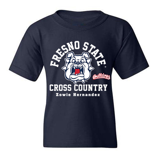 Fresno State - NCAA Women's Cross Country : Zowie Hernandez - Classic Fashion Shersey Youth T-Shirt-0