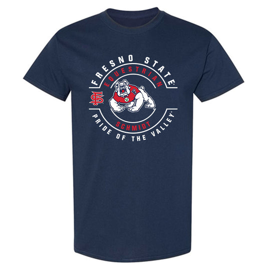 Fresno State - NCAA Equestrian : Riley Schmidt - Classic Fashion Shersey T-Shirt-0