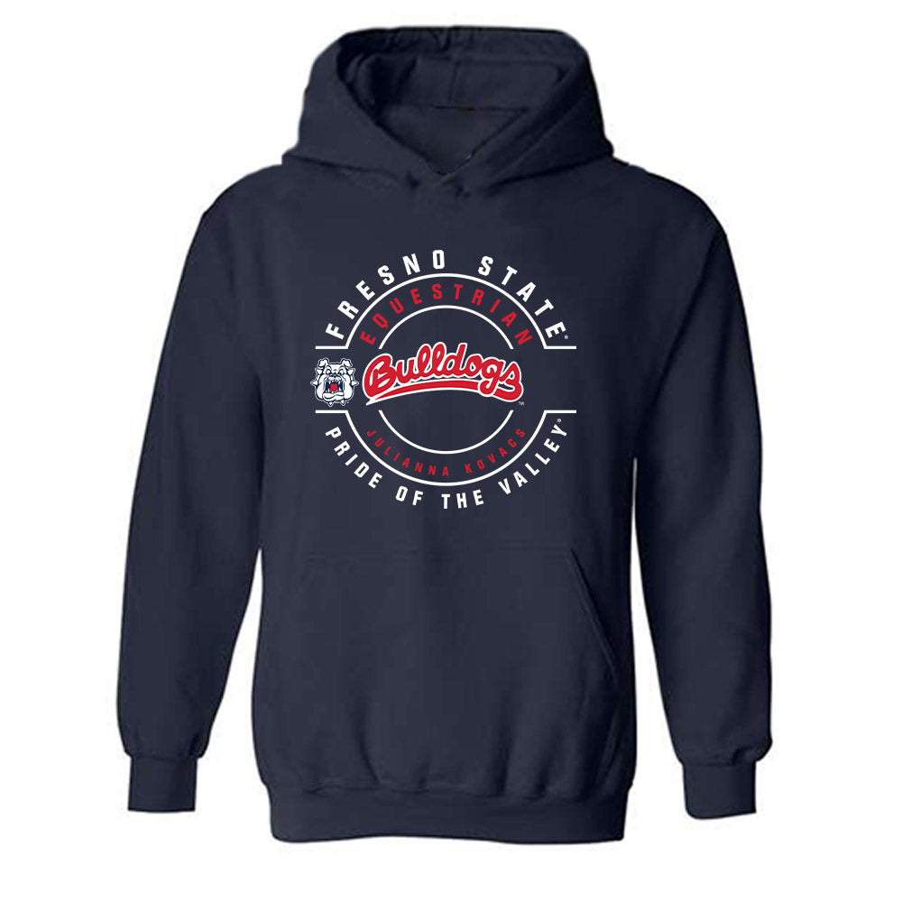 Fresno State - NCAA Equestrian : Julianna Kovacs - Classic Fashion Shersey Hooded Sweatshirt-0