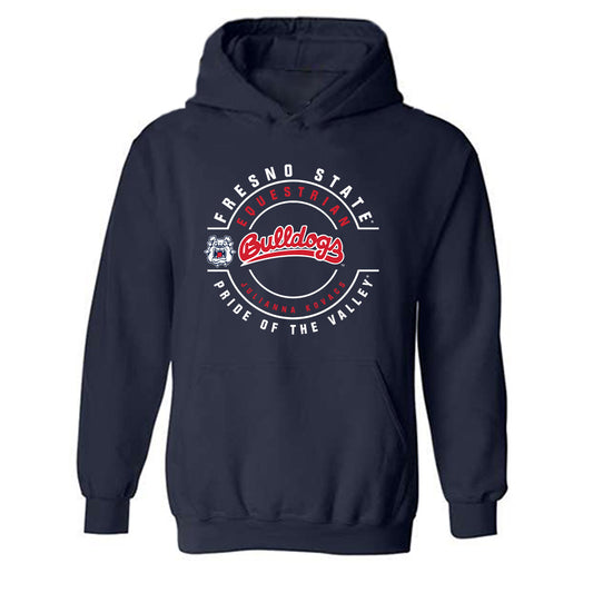 Fresno State - NCAA Equestrian : Julianna Kovacs - Classic Fashion Shersey Hooded Sweatshirt-0