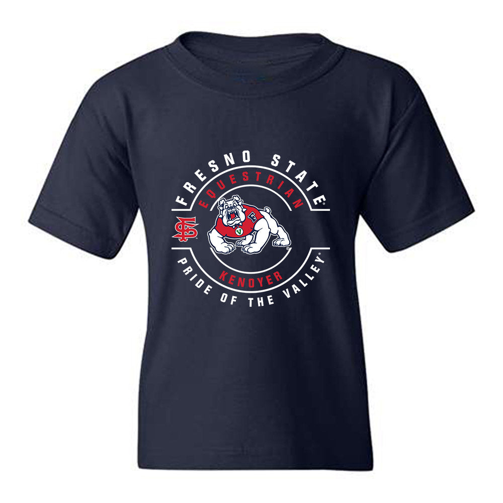 Fresno State - NCAA Equestrian : Megan Kenoyer - Classic Fashion Shersey Youth T-Shirt-0