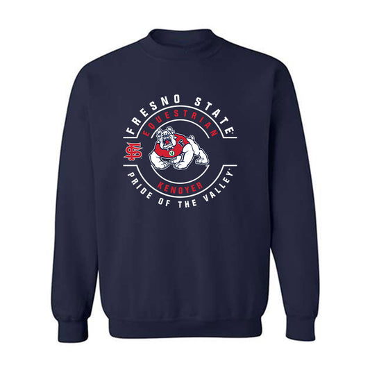 Fresno State - NCAA Equestrian : Megan Kenoyer - Classic Fashion Shersey Crewneck Sweatshirt-0