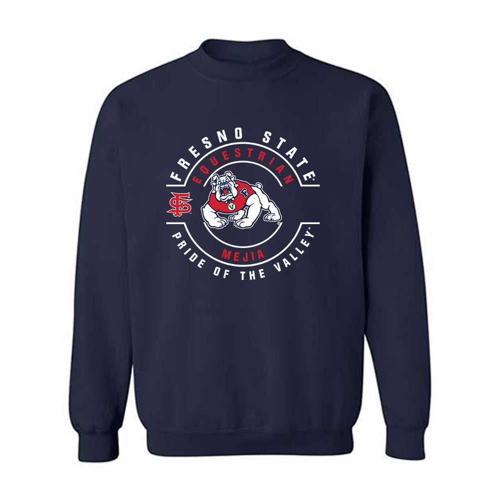 Fresno State - NCAA Equestrian : Meagan Mejia - Classic Fashion Shersey Crewneck Sweatshirt-0