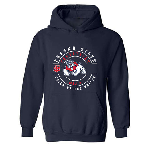 Fresno State - NCAA Equestrian : Meagan Mejia - Classic Fashion Shersey Hooded Sweatshirt-0