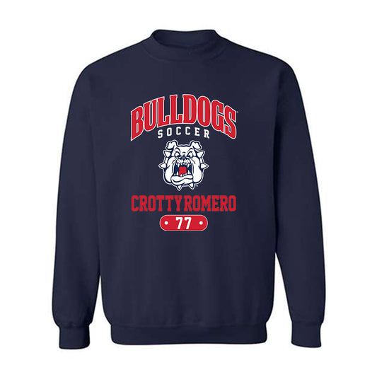 Fresno State - NCAA Women's Soccer : Hayden Crotty-Romero - Classic Fashion Shersey Crewneck Sweatshirt-0