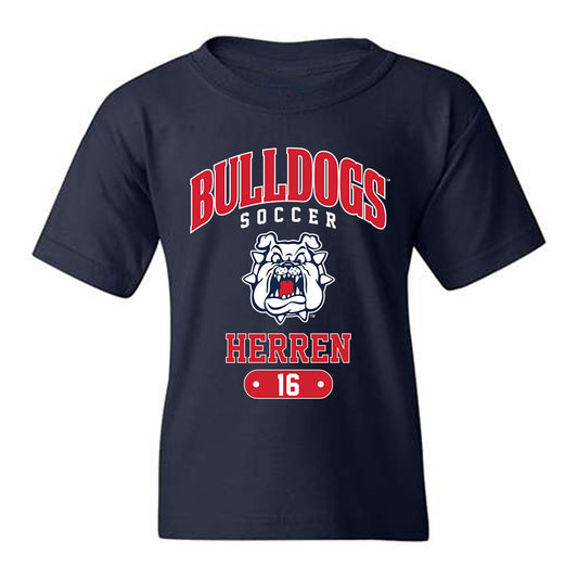 Fresno State - NCAA Women's Soccer : Abigail Herren - Classic Fashion Shersey Youth T-Shirt-0