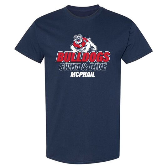 Fresno State - NCAA Women's Swimming & Diving : Presley McPhail - Classic Fashion Shersey T-Shirt-0