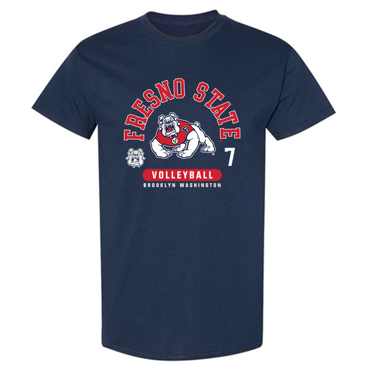 Fresno State - NCAA Women's Volleyball : Brooklyn Washington - Classic Fashion Shersey T-Shirt-0