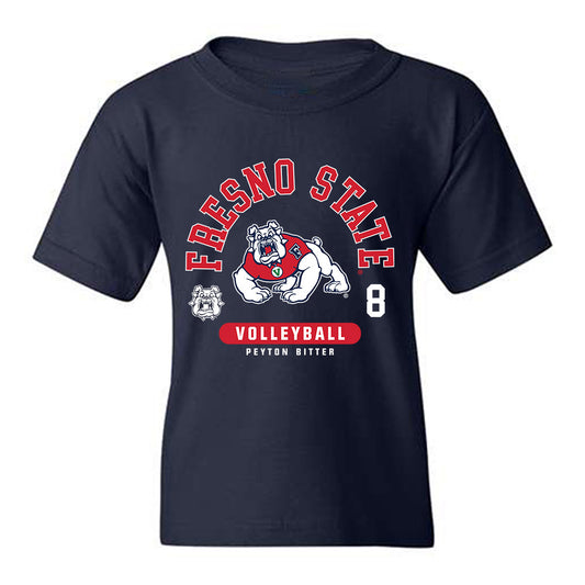 Fresno State - NCAA Women's Volleyball : Peyton Bitter - Classic Fashion Shersey Youth T-Shirt-0