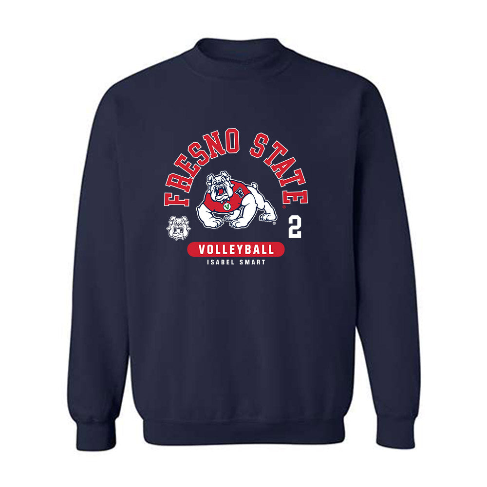 Fresno State - NCAA Women's Volleyball : Isabel Smart - Classic Fashion Shersey Crewneck Sweatshirt-0