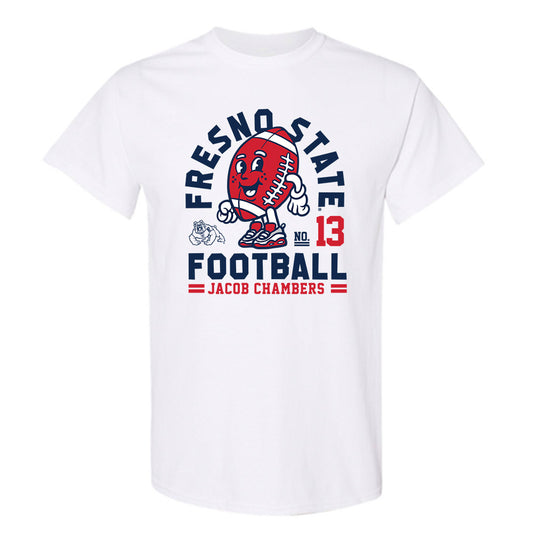 Fresno State - NCAA Football : Jacob Chambers - Fashion Shersey T-Shirt-0