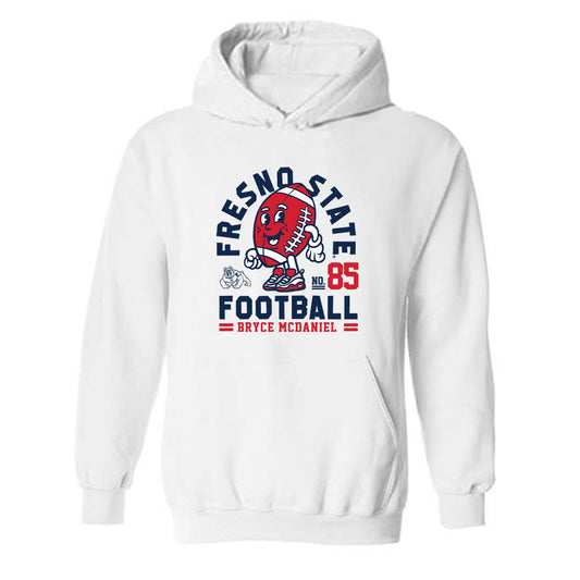 Fresno State - NCAA Football : Bryce McDaniel - Fashion Shersey Hooded Sweatshirt-0