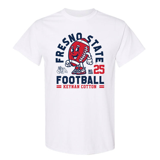 Fresno State - NCAA Football : Keynan Cotton - Fashion Shersey T-Shirt-0