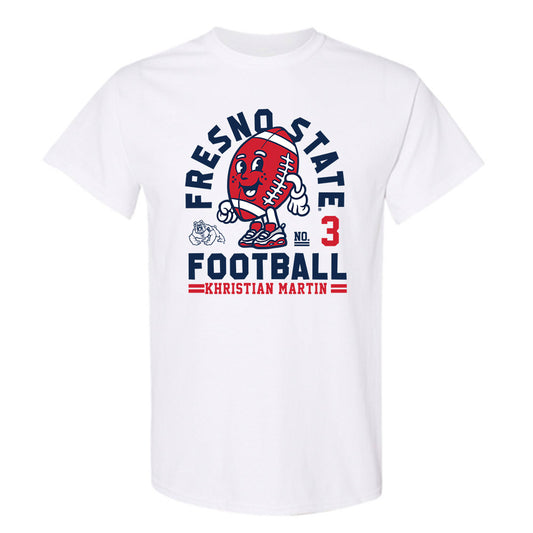 Fresno State - NCAA Football : Khristian Martin - Fashion Shersey T-Shirt-0