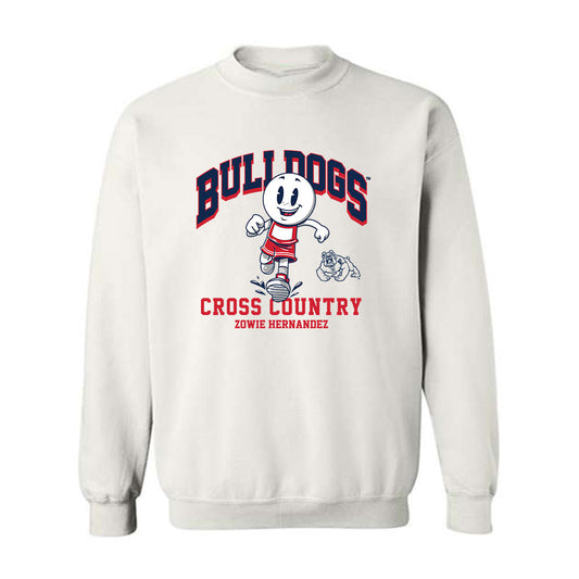 Fresno State - NCAA Women's Cross Country : Zowie Hernandez - Fashion Shersey Crewneck Sweatshirt-0