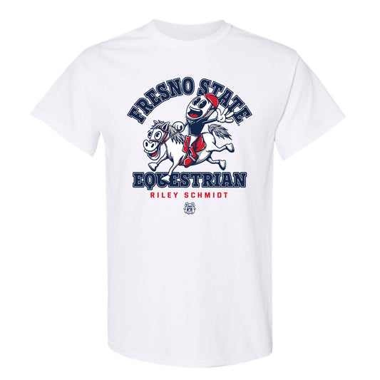 Fresno State - NCAA Equestrian : Riley Schmidt - Fashion Shersey T-Shirt-0