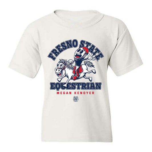 Fresno State - NCAA Equestrian : Megan Kenoyer - Fashion Shersey Youth T-Shirt-0