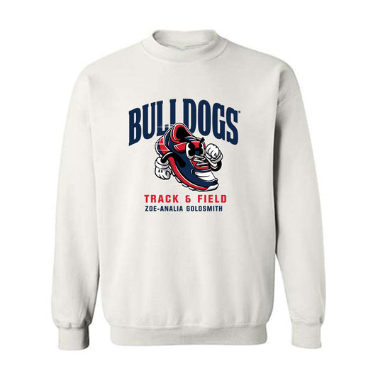 Fresno State - NCAA Women's Track & Field : Zoe-analia Goldsmith - Fashion Shersey Crewneck Sweatshirt-0