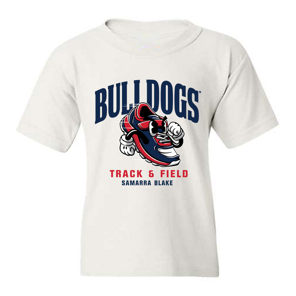 Fresno State - NCAA Women's Track & Field : Samarra Blake - Fashion Shersey Youth T-Shirt-0