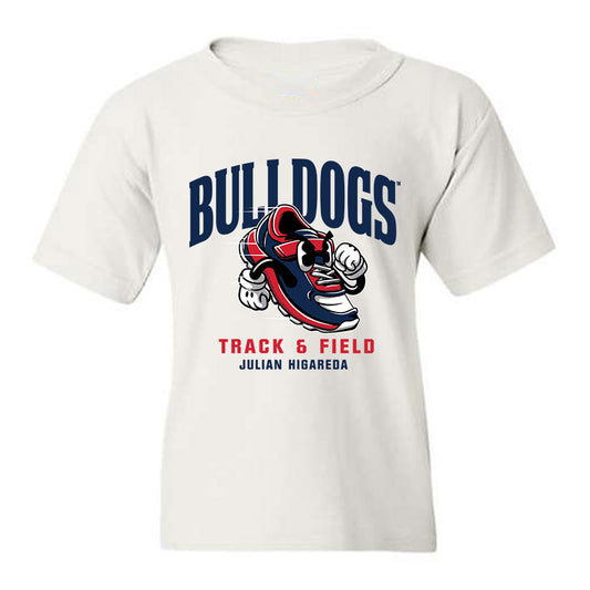 Fresno State - NCAA Men's Track & Field : Julian Higareda - Fashion Shersey Youth T-Shirt-0