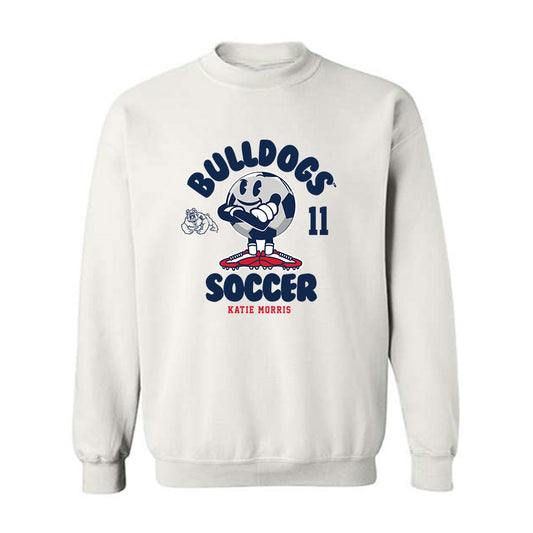 Fresno State - NCAA Women's Soccer : Katie Morris - Fashion Shersey Crewneck Sweatshirt-0
