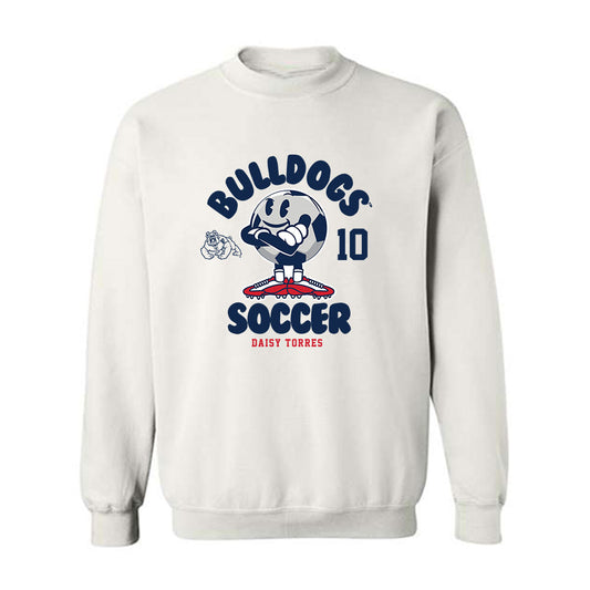 Fresno State - NCAA Women's Soccer : Daisy Torres - Fashion Shersey Crewneck Sweatshirt-0