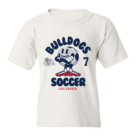 Fresno State - NCAA Women's Soccer : Lexi Dueker - Fashion Shersey Youth T-Shirt-0