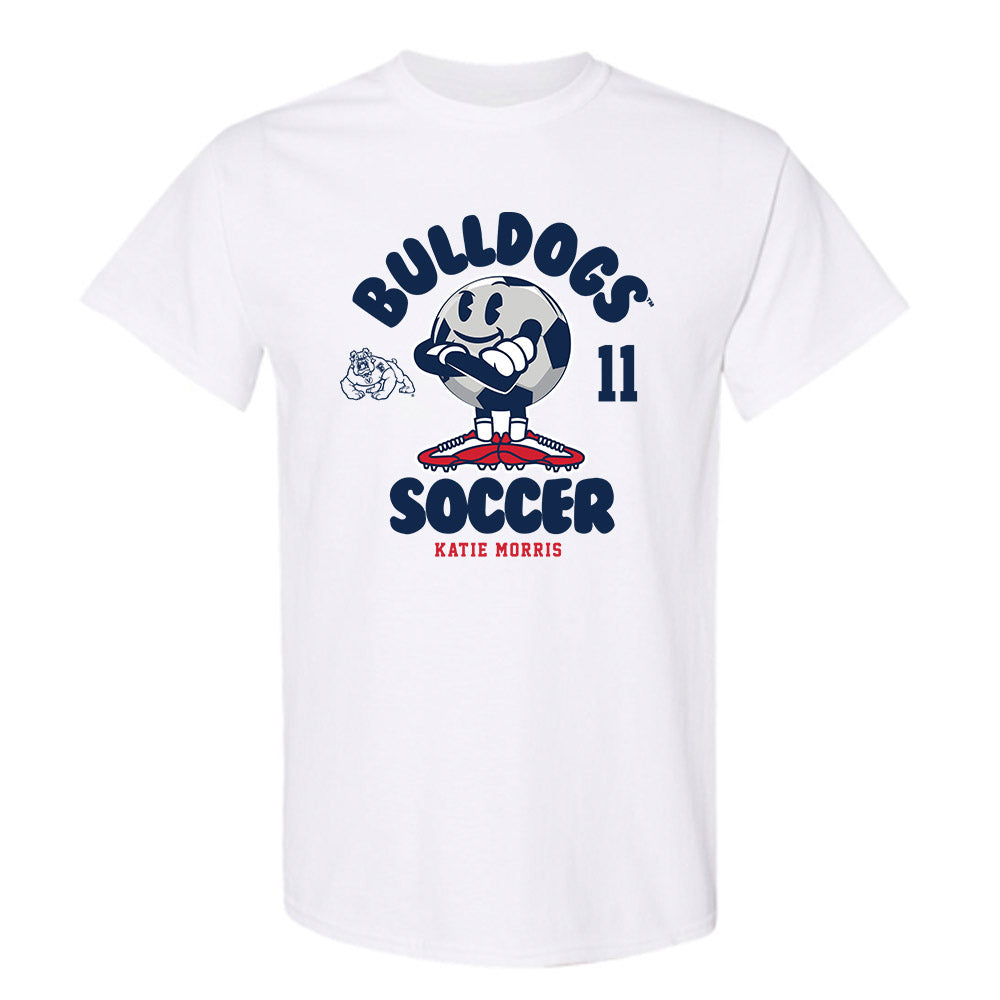 Fresno State - NCAA Women's Soccer : Katie Morris - Fashion Shersey T-Shirt-0