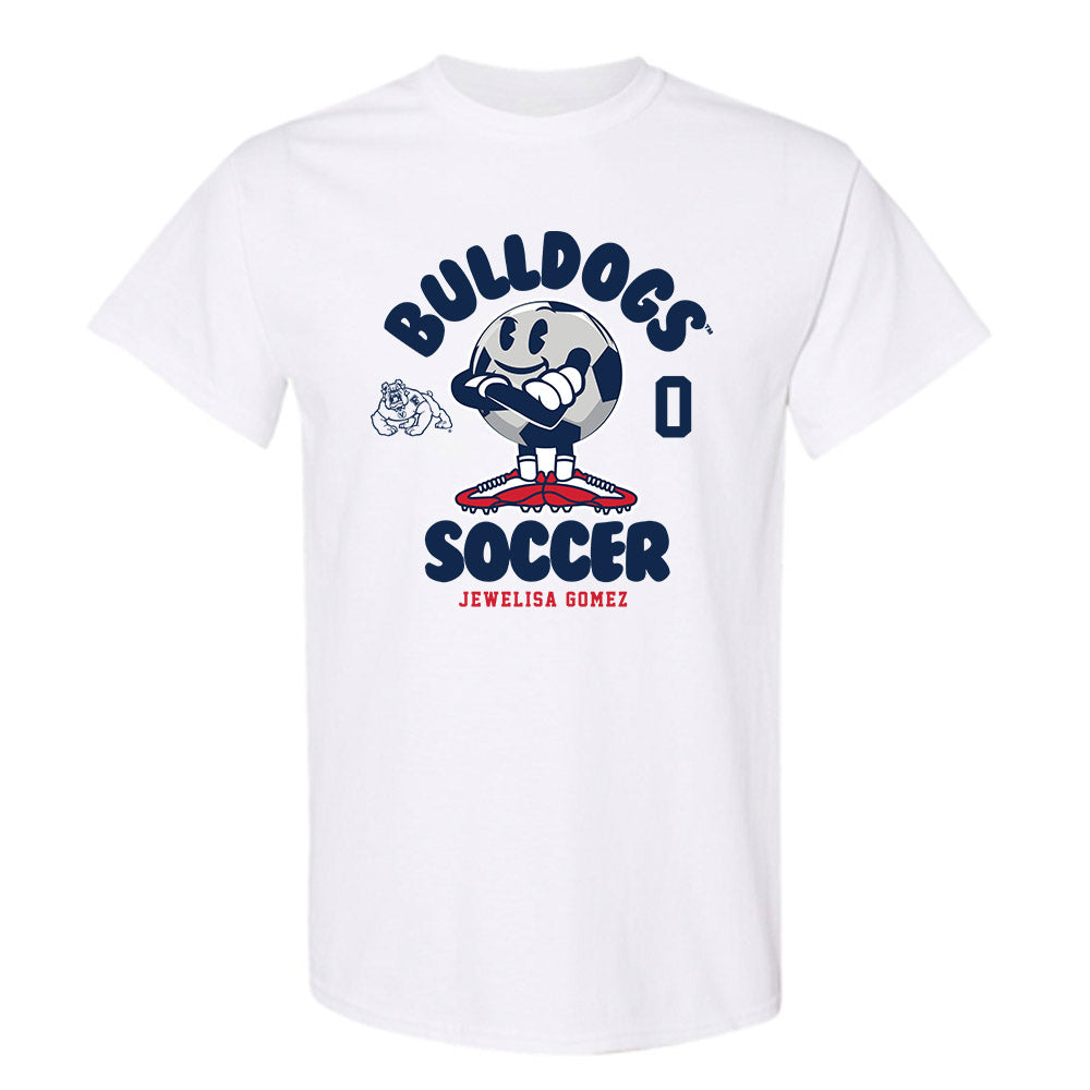 Fresno State - NCAA Women's Soccer : Jewelisa Gomez - Fashion Shersey T-Shirt-0