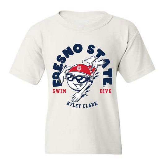 Fresno State - NCAA Women's Swimming & Diving : Ryley Clark - Fashion Shersey Youth T-Shirt-0