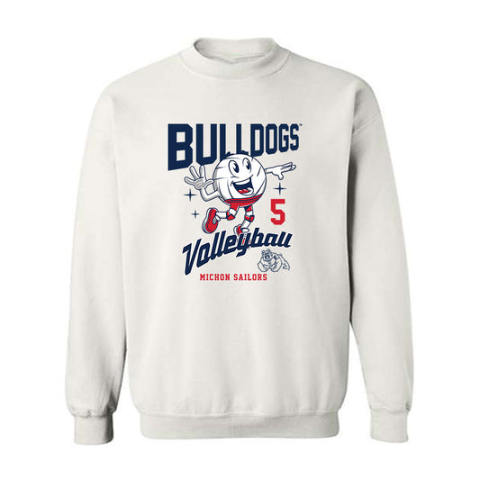 Fresno State - NCAA Women's Volleyball : michon sailors - Fashion Shersey Crewneck Sweatshirt-0