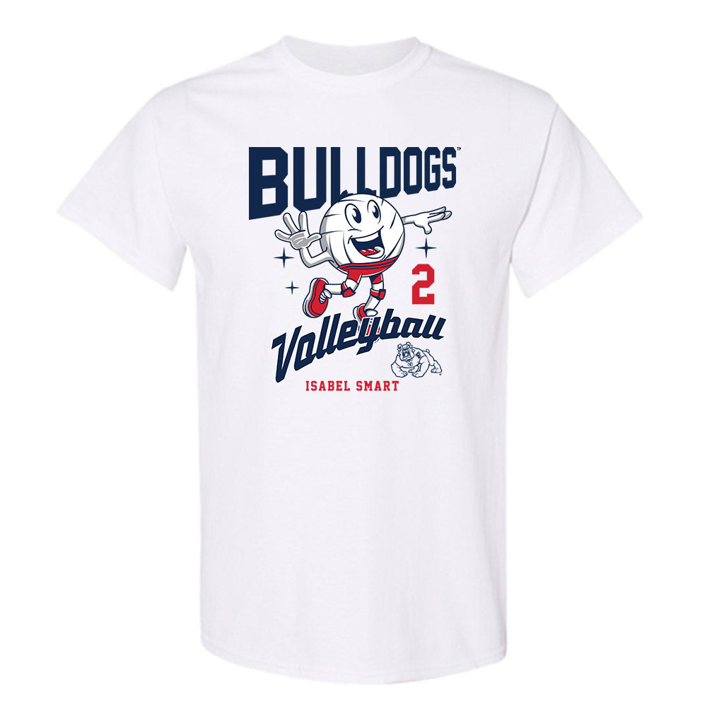 Fresno State - NCAA Women's Volleyball : Isabel Smart - Fashion Shersey T-Shirt-0