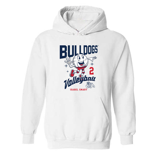 Fresno State - NCAA Women's Volleyball : Isabel Smart - Fashion Shersey Hooded Sweatshirt-0