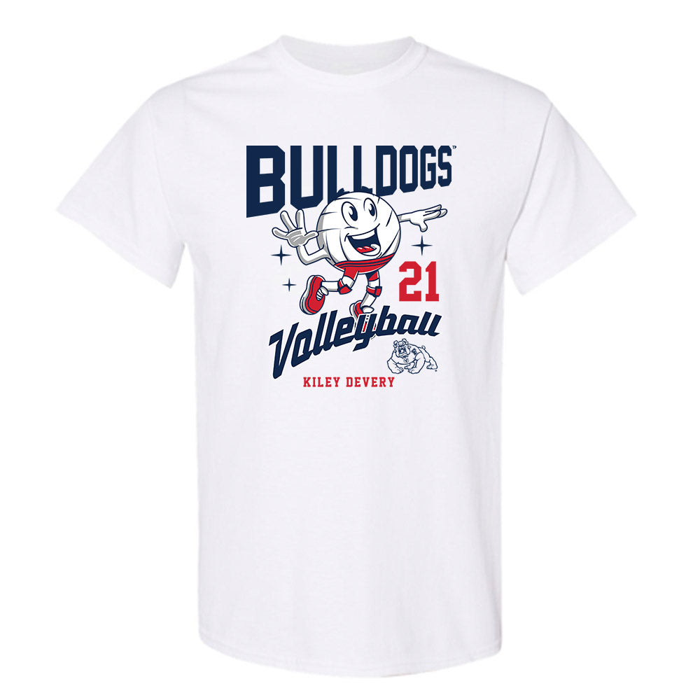 Fresno State - NCAA Women's Volleyball : Kiley Devery - Fashion Shersey T-Shirt-0