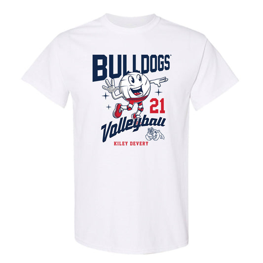 Fresno State - NCAA Women's Volleyball : Kiley Devery - Fashion Shersey T-Shirt-0