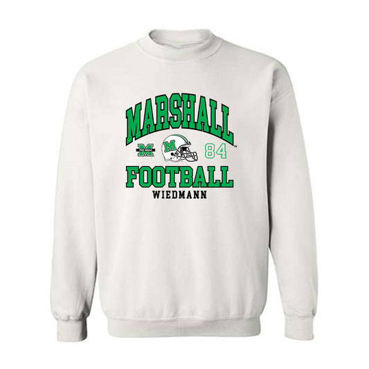 Marshall - NCAA Football : Nico Wiedmann - Crewneck Sweatshirt-0